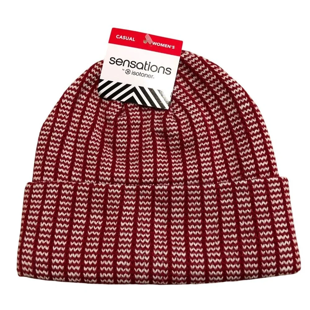 Isotoner womens beanie hat 1sz‎ NWT